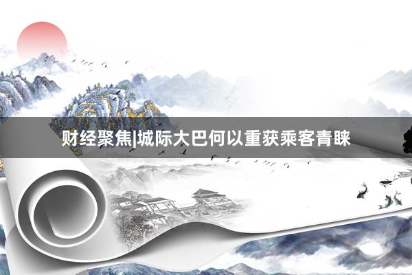 财经聚焦|城际大巴何以重获乘客青睐