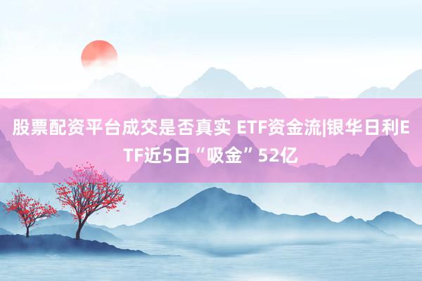 股票配资平台成交是否真实 ETF资金流|银华日利ETF近5日“吸金”52亿